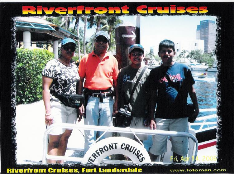 Kanojia Family at Fort Lauderdale, Florida